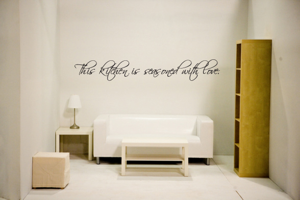 This kitchen is seasoned with love. This kitchen is seasoned with love.